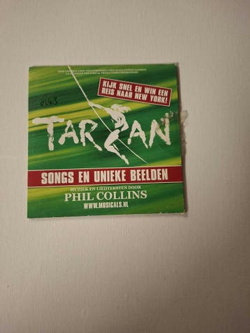 Tarzan songs en unieke beelden, Verzenden, Nieuw in verpakking
