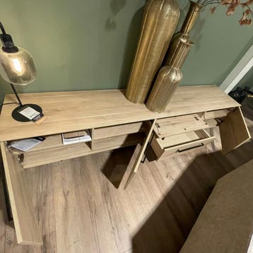 Ricco Tv Meubel Fresh Oak - Pronto Wonen, Ophalen of Verzenden, Nieuw, 200 cm of meer, Modern