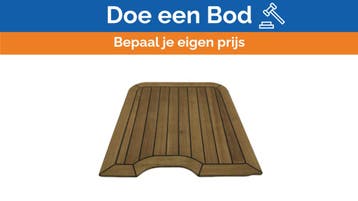 Bieden: Quicksilver 855 Teak Swimplatform Side, Watersport en Boten, Ophalen of Verzenden, Nieuw