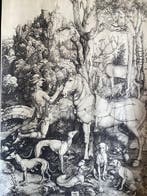 Albrecht Dürer (1571-1528), after - St. Eustace seeing the, Antiek en Kunst