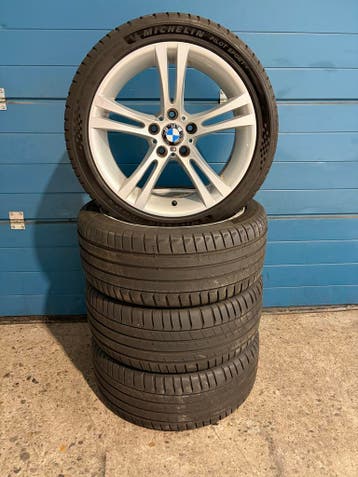 Originele BMW 5 / 6 Serie 18 inch zomerset M-look Style 184, Ophalen, 18 inch, Banden en Velgen, Personenwagen