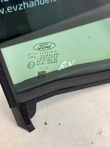 Driehoeks ruit rechts voor deur Ford Transit Connect bj.2015, Gebruikt, Ford