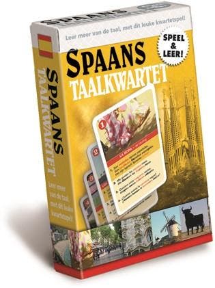 Spaans Taalkwartet | Scala Leuker Leren - Educatieve spellen, Kinderen en Baby's, Speelgoed | Educatief en Creatief, Nieuw, Verzenden