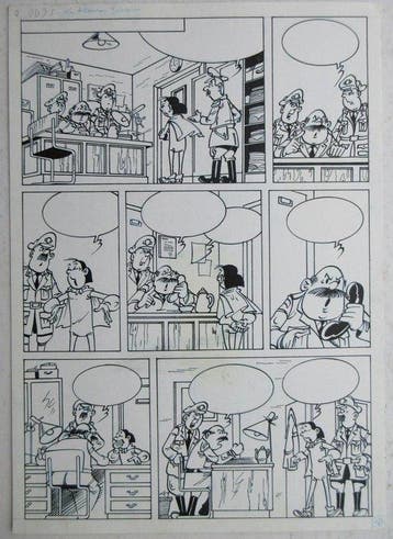 Studio Vandersteen - 1 Original page - Jerom - De, Boeken, Nieuw
