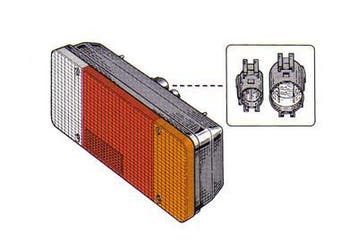 Achterlicht o.a: Citroën, Fiat, Peugeot - Jumper (U5), 244, Ophalen of Verzenden, Nieuw, Citroën