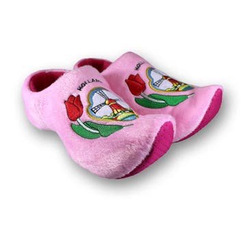 Klomppantoffels klompsloffen Roze + Molen + Tulpen  + gesche, Ophalen of Verzenden, Nieuw