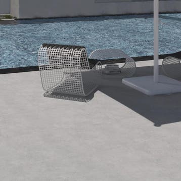 Tuintegel/Terrasstegel Mirage Brighton Grey Grijs 90x90x2, 60 cm of meer, Nieuw, Ophalen of Verzenden, 10 m² of meer
