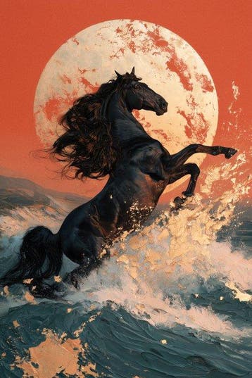 Iconica - Wild Horse - unique 1/1 XXL (150 x 100 cm)