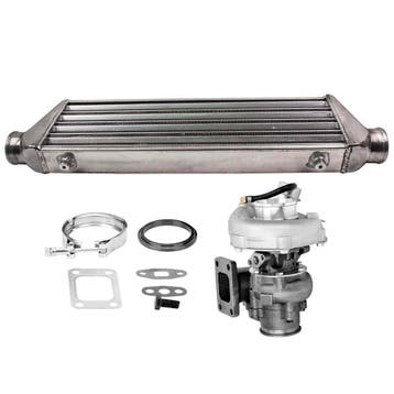 Universele T3 turbo A/R 0.63 met intercooler en 2.5 inch, Verzenden, Nieuw, Universele onderdelen