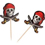 Patis Decor Taartprikkers Piraten 12st., Hobby en Vrije tijd, Verzenden, Nieuw