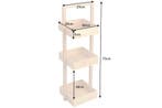 Plank LAGOON SPA 75cm bamboe naturel - 40947, Ophalen of Verzenden, Nieuw
