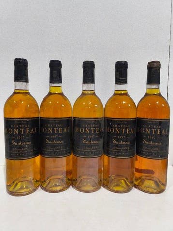 1997 Sauternes Château Monteau, Le Diascon viticulteur,, Nieuw