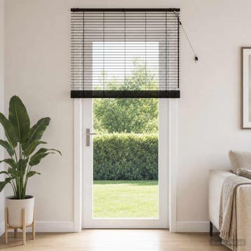 vidaXL Venetiaanse jaloezie Donkerbruin 135 x 250 cm 35 mm, Verzenden, Nieuw, Bruin