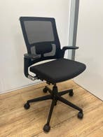 Refurbished Bureaustoel - Ahrend 2020 Verta Model - Zwart, Huis en Inrichting, Verzenden, Zwart, Zo goed als nieuw, Bureaustoel