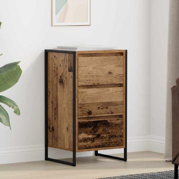 vidaXL Dressoir Oud Hout 43 x 36 x 75,5 cm Bewerkt hout, Verzenden, Nieuw, Overige houtsoorten, Minder dan 50 cm