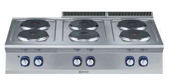 ELECTROLUX FORNUIS, 6 ELEKTR. RONDE KOOKPLATEN, 1200 MM, TOP, Verzenden, Nieuw in verpakking