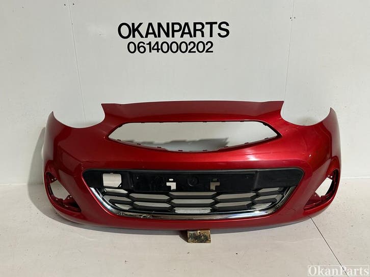 Nissan Micra IV K13 Facelift voorbumper 62022-3HN0A, Auto-onderdelen, Carrosserie en Plaatwerk, Gebruikt, Nissan, Voor, Bumper