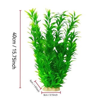 Aquarium Kunstplant 40 cm Grote Realistische Waterplant, Verzenden, Nieuw