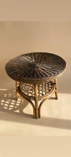Tafel - Ronde tafel uit Italië, midcentury, jaren 1960,