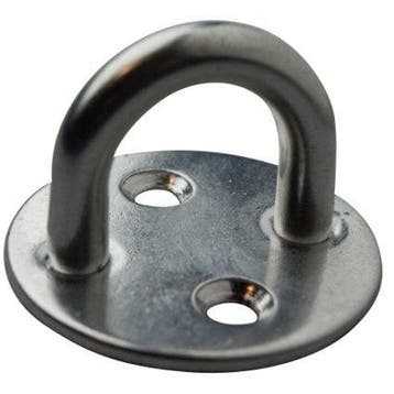 Rvs Oogplaten 50mm x 8mm, Verzenden, Nieuw