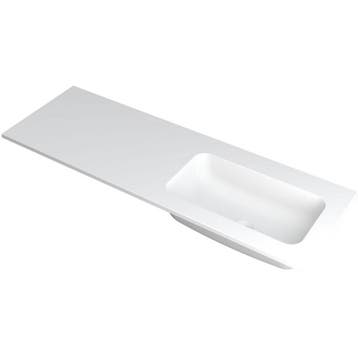 INK Faktor Wastafel Polystone Rechts Zonder Kraangat -, Ophalen of Verzenden, Nieuw