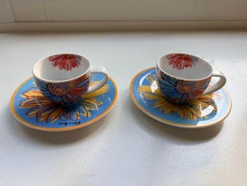 Andy Warhol - Koffieservies (2) - Daisy-collectie -