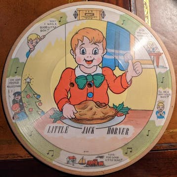 vinyl picture / shape - Robert Noland - Little Jack Horner, Verzenden, Zo goed als nieuw