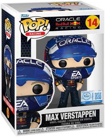 Funko Pop! - Max Verstappen USA Helm #14 | Funko - Hobby, Verzamelen, Verzenden, Nieuw