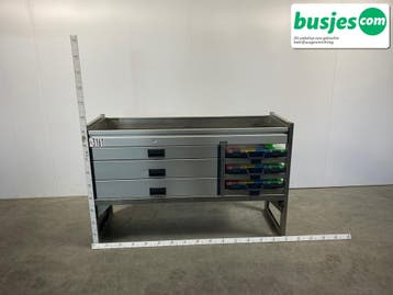 Aluca bedrijfswageninrichting 1500x529x950mm (3161), Ophalen of Verzenden