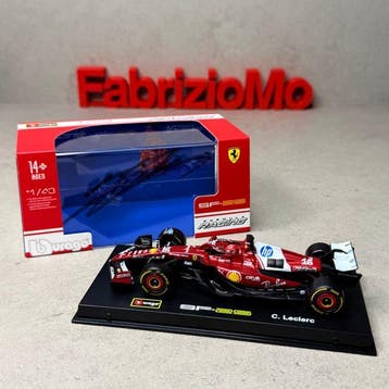 Ferrari - Ferrari SF-25 1/43 Signed - Charles Leclerc - 2025, Nieuw