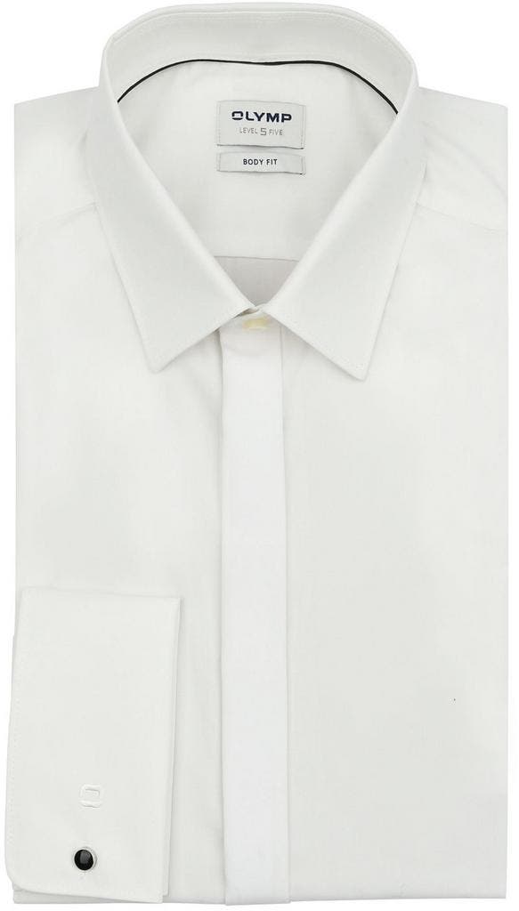 OLYMP Smoking Overhemd Level 5 Ecru maat 37 Heren, Kleding | Heren, Overhemden, Nieuw, Verzenden
