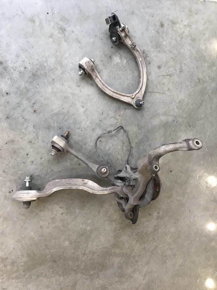 Mercedes W221 S400 ophanging fusee draagarm as links voor, Auto-onderdelen, Ophanging en Onderstel, Gebruikt, Mercedes-Benz