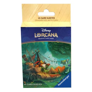 Disney Lorcana: Card Sleeves Robin Hood (65x), Ophalen of Verzenden, Nieuw