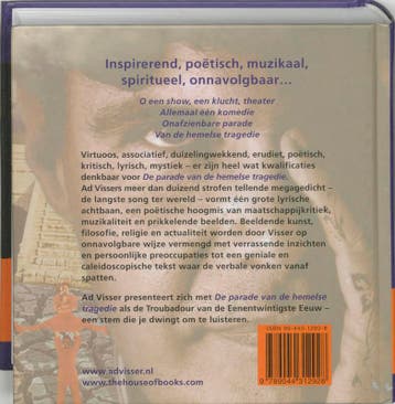 De parade van de hemelse tragedie 9789044312928 A. Visser, Verzenden, Gelezen, A. Visser