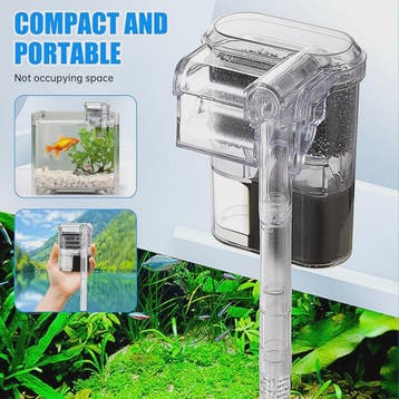 Compacte Hangende Aquarium Filter met USB Voeding - Ideaal v, Dieren en Toebehoren, Vissen | Aquaria en Toebehoren, Verzenden
