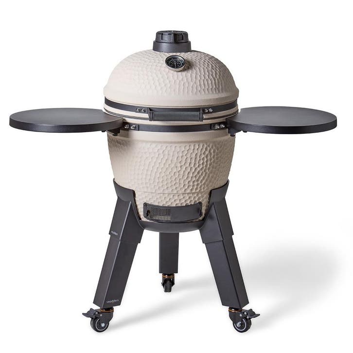 Moddern sandy stone Complete kamado - houtskoolbarbecue, Tuin en Terras, Houtskoolbarbecues, Verzenden