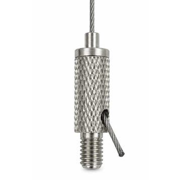 Kabelgripper M6 met gripprofiel voor staalkabel 1-1,5 mm, Verzenden, Nieuw