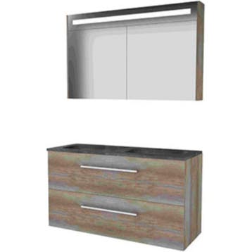 Basic-Line Premium 46 Badkamermeubelset - 120 x 46 cm - Met, Ophalen of Verzenden, Nieuw