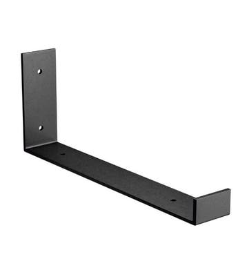 Plankdrager 103x260x40 mm zwart staal, Verzenden, Nieuw