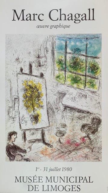 Marc Chagall (after) - Œuvre graphique - Rar Exhibition