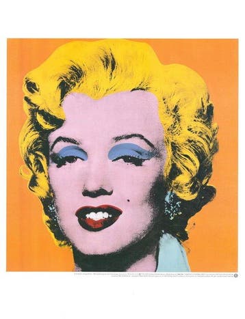 Andy Warhol (1928-1987) - Marilyn Monroe (shot orange) -