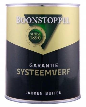 Boonstoppel Garantie Systeemverf - Alle Kleuren - 2,5 liter, Doe-het-zelf en Verbouw, Overige kleuren, Nieuw, Ophalen of Verzenden