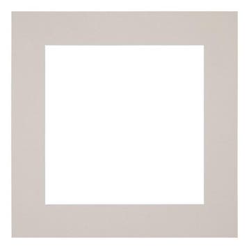 Passe-Partout 50x50 cm - Fotomaat 30x30 cm - Grijs Graniet -, Verzenden, Nieuw