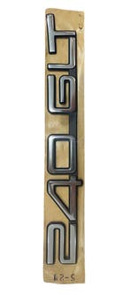 Volvo Embleem inch240 GLTinch achterklep 240+740 niet meer l, Verzenden