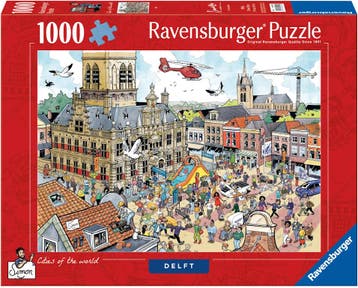 Fleroux - Delft Puzzel (1000 stukjes) | Ravensburger -, Verzenden, Nieuw
