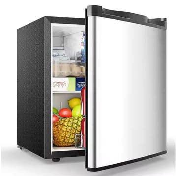 Mini Koelkast 46L met Vriesvak Energiezuinig Omkeerbaar, Witgoed en Apparatuur, Koelkasten en IJskasten, Verzenden, Nieuw