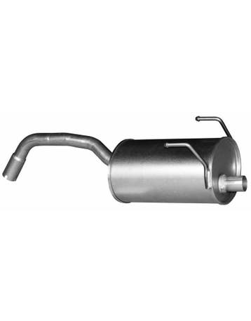 Uitlaat, Einddemper Fiat Panda, 500, Ophalen of Verzenden, Nieuw, Fiat