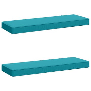 vidaXL 2-delige Bankkussens VUGHT 2 pcs 100% Polyester, Verzenden, Nieuw