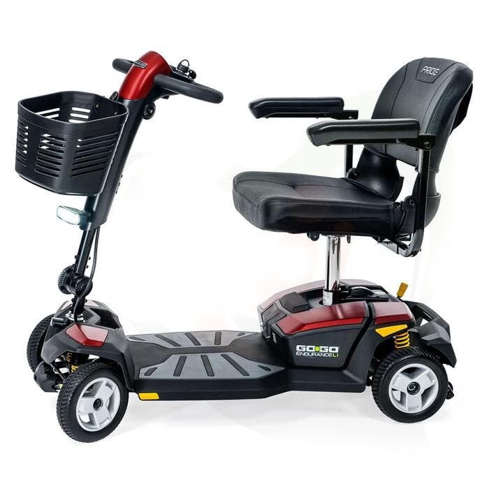 Pride Go Go Endurance Lithium - actie, Diversen, Brommobielen en Scootmobielen, Ophalen of Verzenden