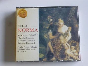 Vincenzo Bellini - Norma / Caballe, Domingo, Cillario (3 CD), Ophalen of Verzenden, Zo goed als nieuw